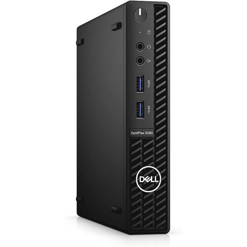 델 2021 Newest Dell OptiPlex 3080 MFF Business Desktop, Intel Core i5 10500T, 16GB Memory, 512GB PCIe SSD, WiFi, Bluetooth, HDMI, DP, Wired Keyboard&Mouse, Windows 10 Pro