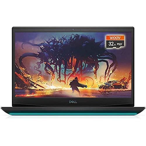 델 Newest Dell G5 15.6” FHD Gaming Laptop, i7 10750H, Backlit Keyboard, Bluetooth, USB C, HDMI, Mini DP, NVIDIA GeForce GTX 1650 Ti, Windows 10 Home, Black (32GB RAM 1TB PCIe SSD)