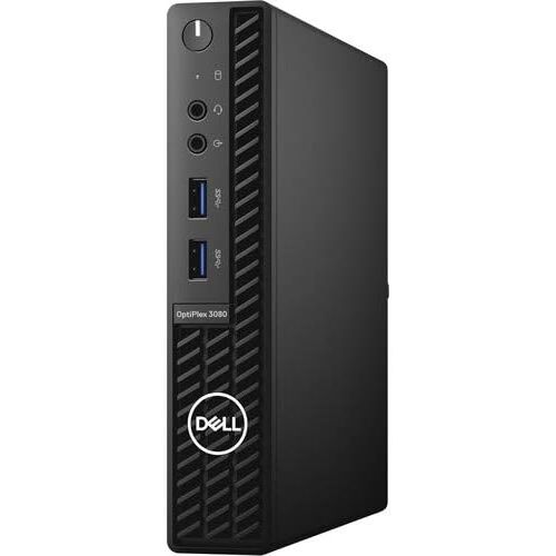 델 Dell OptiPlex 3080 Micro Form Factor Desktop, Intel Core i5 10500T, 8GB DDR4 RAM, 256GB SSD, Windows 10 Pro, Intel 3165 802.11ac dual band 1x1 + Bluetooth 4.2