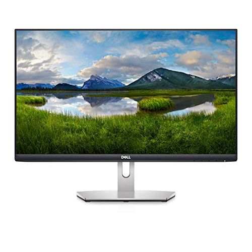 델 Dell S2421HN 24 Inch Full HD 1080p (1920 x 1080) 75Hz IPS Ultra Thin Bezel Monitor 2 x HDMI Ports, Audio Line Out, Adaptive AMD FreeSync, Silver