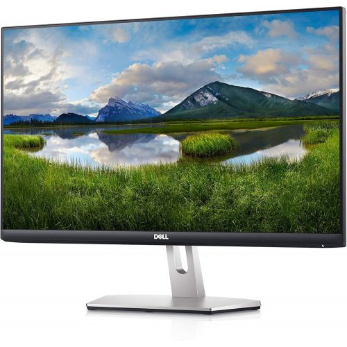 델 Dell S2421HN 24 Inch Full HD 1080p (1920 x 1080) 75Hz IPS Ultra Thin Bezel Monitor 2 x HDMI Ports, Audio Line Out, Adaptive AMD FreeSync, Silver