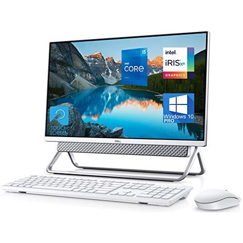 델 Dell Inspiron 5400 All in One Desktop Computer, 23.8” FHD Touchscreen, Intel 11th Gen i5 1135G7 Upto 4.2GHz, 16GB RAM, 2TB SSD, Webcam, HDMI, SD Card, USB Type C Windows 10 Pro