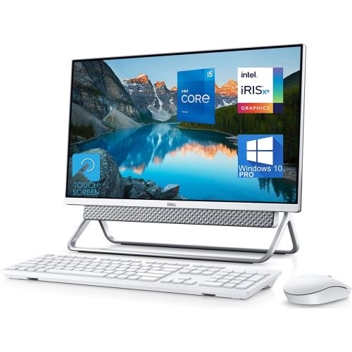 델 Dell Inspiron 5400 All in One Desktop Computer, 23.8” FHD Touchscreen, Intel 11th Gen i5 1135G7 Upto 4.2GHz, 16GB RAM, 2TB SSD, Webcam, HDMI, SD Card, USB Type C Windows 10 Pro