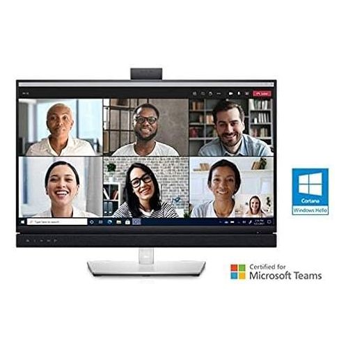 델 Dell 27 Video Conferencing Monitor C2722DE with POP UP 5MP IR Camera Dual 5W Integrated Speakers and a Dedicated Microsoft Teams Button