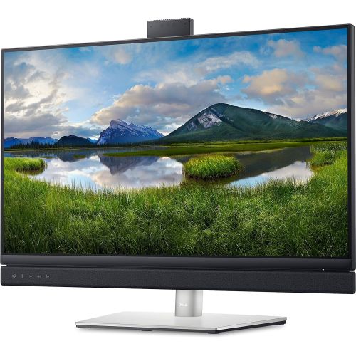 델 Dell 27 Video Conferencing Monitor C2722DE with POP UP 5MP IR Camera Dual 5W Integrated Speakers and a Dedicated Microsoft Teams Button