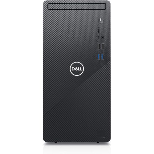 델 Dell Inspiron 3880 Desktop Computer Intel Core i5 10th Gen, 12GB Memory, 512GB Solid State Drive, Windows 10 Pro, 2 Year On Site Black