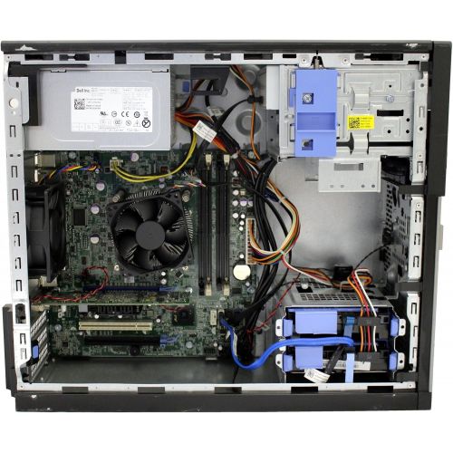 델 Dell Optiplex 990 Mini Tower Desktop Quad Core i5 2400 3.10GHz 8GB DDR3 RAM 1TB HD DVD RW Windows 7 Professional 64 Bit