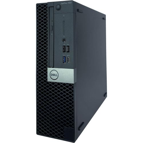 델 Dell Optiplex 7060 SFF Desktop 8th Gen Intel Core i7 8700 6 Core Processor up to 4.60 GHz, 24GB DDR4 Memory, 512GB Solid State Drive, Intel UHD Graphics 630, DVD Burner, Windows