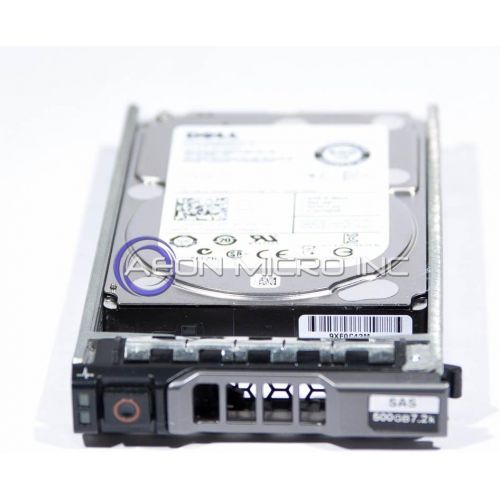 델 Dell Compatible 500GB 7.2K 6Gb/s 2.5 SAS HD Mfg# 0R734K (Comes with Drive and Tray)