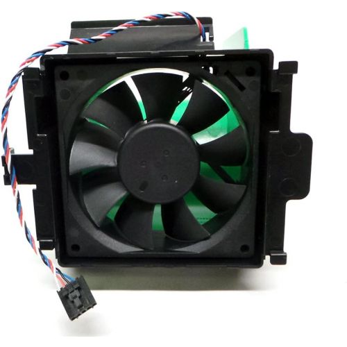 델 Dell W5457 Dimension 4700 Central Processing Unit (CPU) 5 Pin Cooling Fan with Shroud Assembly