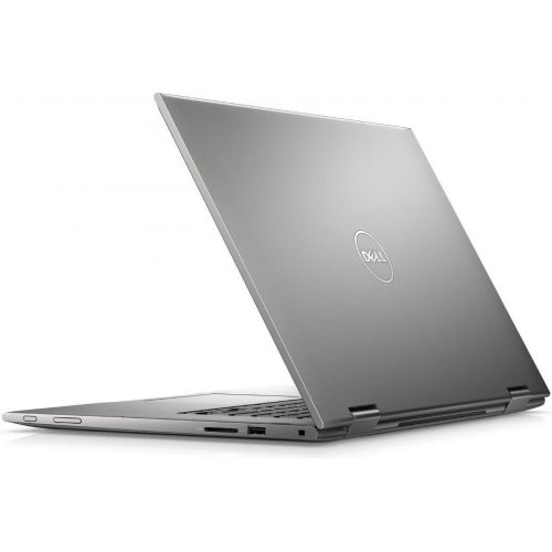 델 Dell i5568 15.6 FHD 2 in 1 Laptop (Intel Core i7 6500U 2.5GHz Processor, 8 GB RAM, 1 TB HDD, Windows 10) Gray