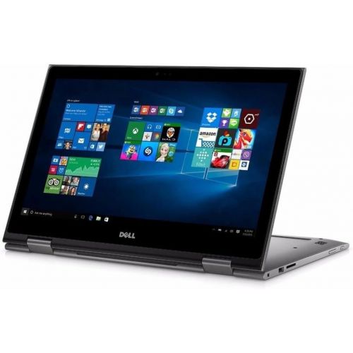 델 Dell i5568 15.6 FHD 2 in 1 Laptop (Intel Core i7 6500U 2.5GHz Processor, 8 GB RAM, 1 TB HDD, Windows 10) Gray