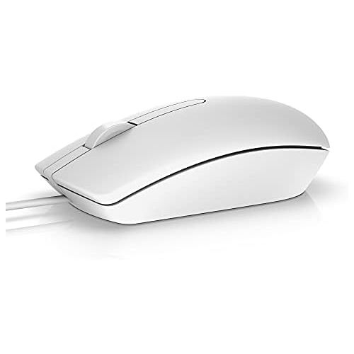 델 Dell MS116 Optical USB Wired Mouse White