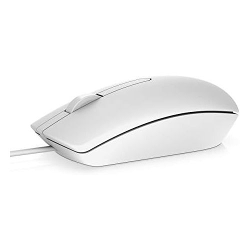 델 Dell MS116 Optical USB Wired Mouse White