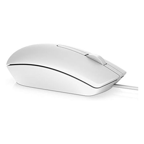 델 Dell MS116 Optical USB Wired Mouse White