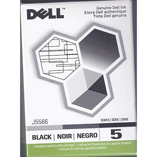 델 Dell J5566 Standard Capacity Black Ink Cartridge (Series 5) for Dell 946 All in One Printer