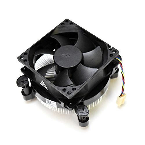 델 New Genuine Dell Inspiron 580/580s XPS 8000 8100 MNTW/SLTW G6950 73W Processor Y9M35 Pushpin Heatsink Fan Assembly 73W CPU Thermal Cooling 4 Pin 4 Wire Cable R/Y/BLU/BLK JPM3M PGC1