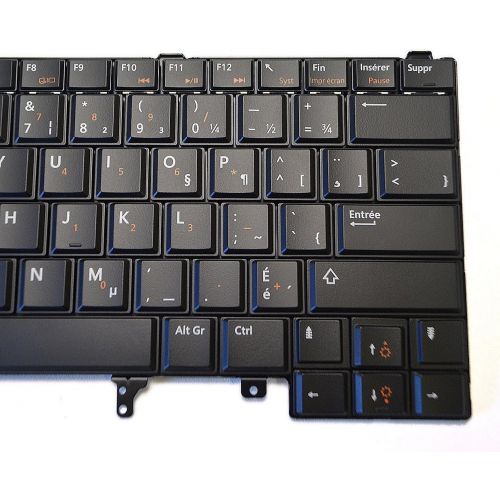 델 Dell Latitude E5420 E5430 E6220 E6230 E6320 E6330 E6420 E6430 E6440 83 Keys Black French Canadian Keyboard WY8N6 PK130LY1F09 0WY8N6 CN 0WY8N6