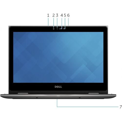 델 Dell Inspiron 13 5000 Series 2 in 1 Laptop (i5368 4071GRY) Intel i5 6200U, 4GB RAM, 128GB SSD, 13.3 HD Touchscreen, Win10