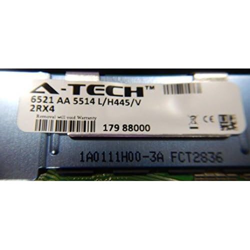 델 A Tech 8GB Kit 2X 4GB Memory Ram For DELL PowerEdge 1900 1950 1950 1955 2900 2950 M600 R900 SC1430 PowerVault NF500 NF600 NX1950 Precision Workstation 490 690 690n R5400 R5400 T540