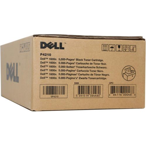 델 Dell P4210 1600N Laser Toner Cartridge (Black) in Retail Packaging