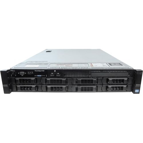 델 Dell PowerEdge R720 Server 2X E5 2680 2.70Ghz 16 Core 384GB 8X 4TB H710P Rails (Renewed)