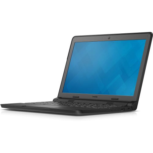 델 Dell Chromebook 11, Intel Celeron N2840 Proc, 4GB RAM DDR3L Memory, 16GB eMMC SSD Storage, Chrome OS, Black