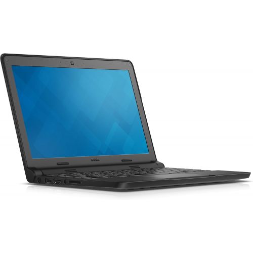 델 Dell Chromebook 11, Intel Celeron N2840 Proc, 4GB RAM DDR3L Memory, 16GB eMMC SSD Storage, Chrome OS, Black