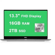 Dell Flagship XPS 13 7390 Laptop?Computer 13.3 FHD Display Intel Quad Core i7 10510U 16GB RAM 2TB SSD Backlit KB Fingerprint Reader Webcam Thunderbolt Win10