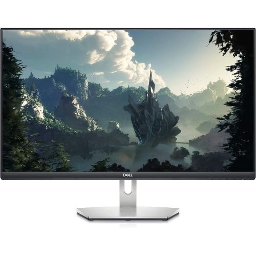 델 Dell Newest 27 inch QHD 1440p (2560 x 1440) IPS Ultra Thin Bezel Monitor, 75Hz Refresh Rate, ADM FreeSync, HDMI, DisplayPorts, Built in Speakers, VESA Certified, Sliver