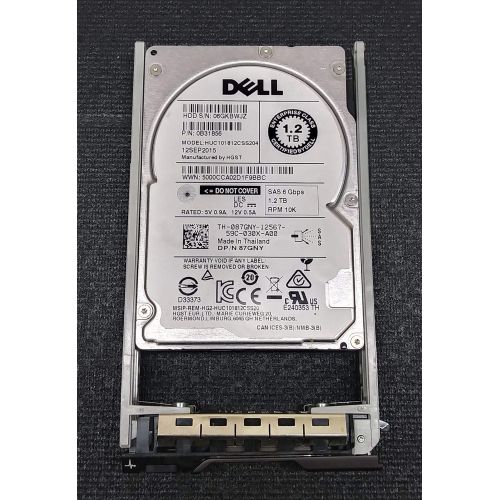 델 87GNY Dell Enterprise Class 1.2TB 10K 6Gbps SAS 2.5 Hard Drive