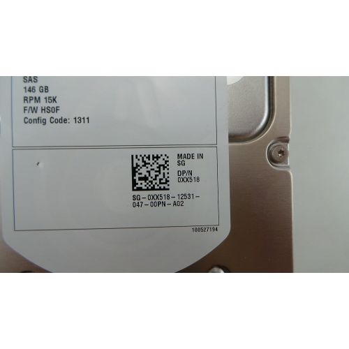 델 Dell XX518 146GB Hard Drive