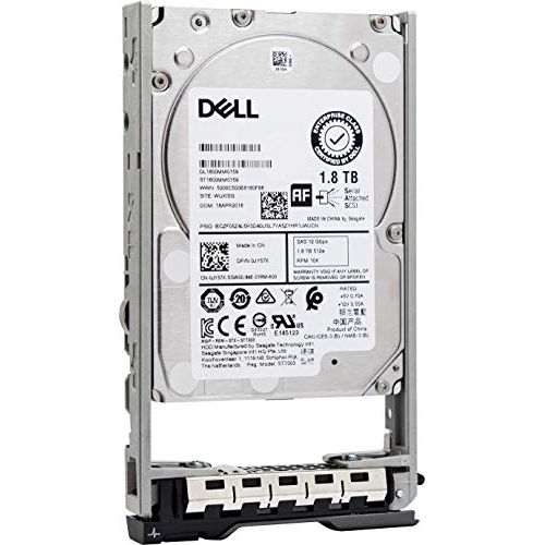 델 Dell 400-AJQP 1.8TB 10k SAS 12Gb/s 2.5 HDD with Gen 13 Tray