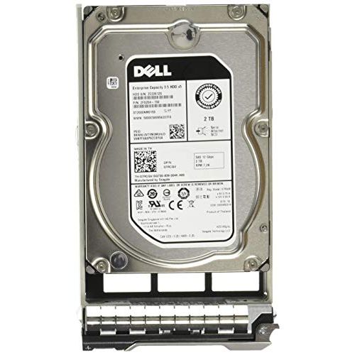 델 Dell 400-ALOB C36WJ 2TB 7.2K RPM NLSAS 12Gb/s 512n 3.5 inch Hot-Plug Gen-13 R7FKF Dell Tray Enterprise Hard Disk Drive