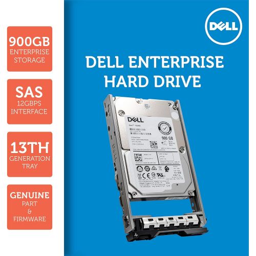 델 Dell 400-APGL 900GB 15K SAS 12Gb/s 2.5-Inch PowerEdge Enterprise Hard Drive in 13G Tray Bundle with Compatily Screwdriver Compatible with 400-APGB R630 R730 PowerVault MD1420