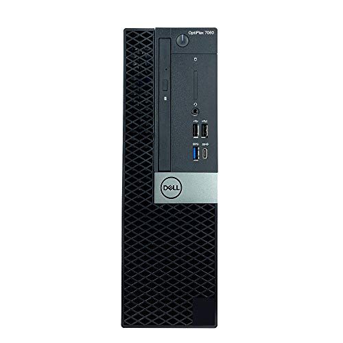 델 Dell OptiPlex 7060 SFF Desktop Computer, Intel 8th Gen Core i7-8700 3.2GHz (Up to 4.60GHz) 6-Core CPU, 16GB DDR4-2666MHz Memory, 512GB NVMe SSD, Windows 10 Pro