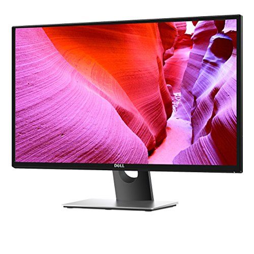 델 Dell SE2717H KYKMD 27 Screen LED-Lit Monitor, ,Black with Silver Base and Back