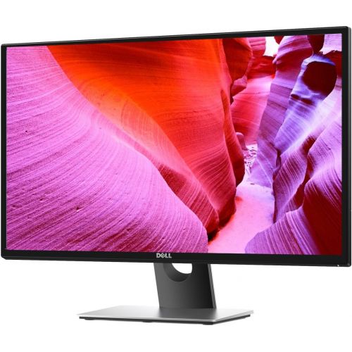 델 Dell SE2717H KYKMD 27 Screen LED-Lit Monitor, ,Black with Silver Base and Back