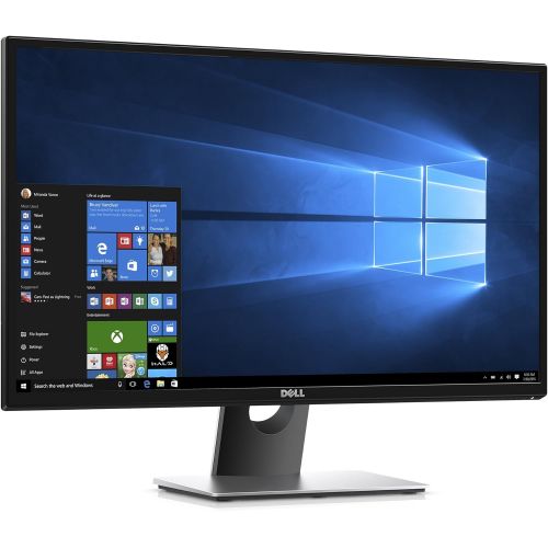 델 Dell SE2717H KYKMD 27 Screen LED-Lit Monitor, ,Black with Silver Base and Back