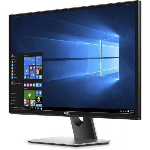 델 Dell SE2717H KYKMD 27 Screen LED-Lit Monitor, ,Black with Silver Base and Back