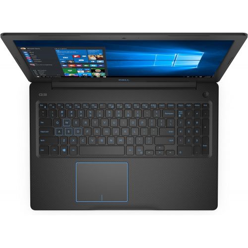 델 Dell Gaming Laptop - 15 FHD, 8th Gen Intel Core i7-8750H CPU, 16GB RAM, 256GB SSD+1TB HDD, NVIDIA GeForce GTX 1050TI, Windows 10 Home, Black - G3579-7989BLK-PUS