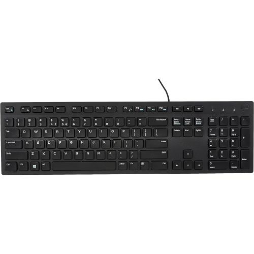 델 Dell Wired Keyboard - Black KB216 (580-ADMT)