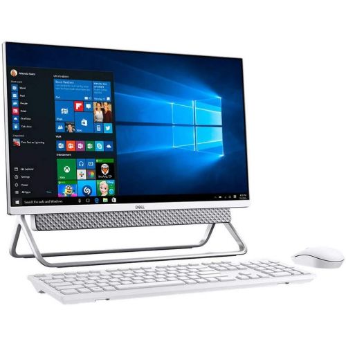 델 [아마존베스트]Dell Inspiron 5000 All in One Desktop 24 FHD Touch-Display, i5-10210U, 16GB DDR4 Memory, 256GB PCIe Solid State Drive + 1TB HDD, HDMI, WiFi, Webcam, Wireless Mouse&Keyboard, KKE Mo