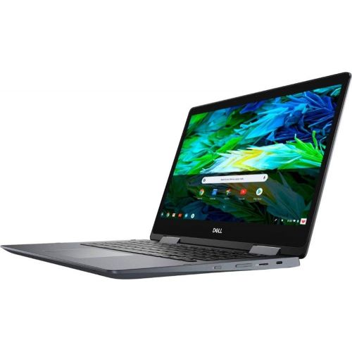 델 [아마존베스트]Dell Inspiron 2-in-1 14 Full HD Touch-Screen Chromebook - Intel Core i3, 4GB Memory, 128GB eMMC Solid State Drive Urban Gray Chrome OS