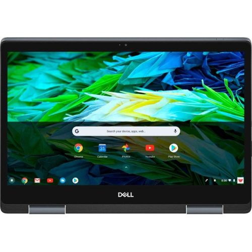 델 [아마존베스트]Dell Inspiron 2-in-1 14 Full HD Touch-Screen Chromebook - Intel Core i3, 4GB Memory, 128GB eMMC Solid State Drive Urban Gray Chrome OS