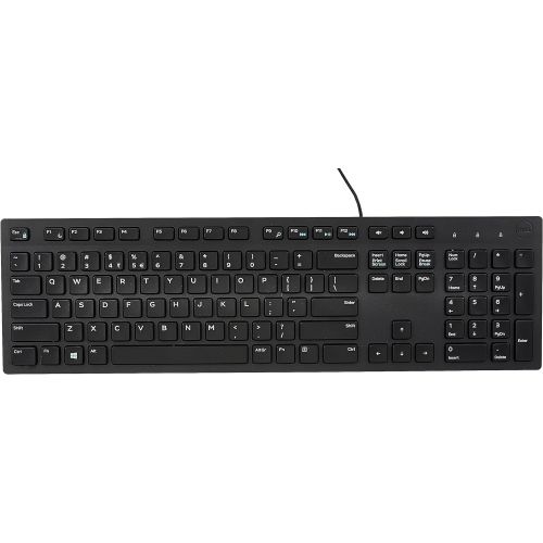 델 [아마존베스트]Dell Wired Keyboard - Black KB216 (580-ADMT)