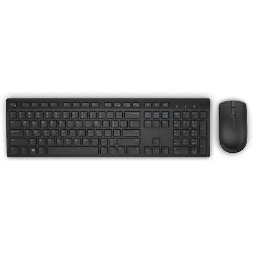 델 [아마존베스트]Dell KM636 Wireless Keyboard & Mouse Combo (5WH32), Black