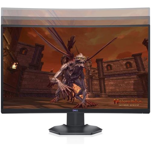 델 [아마존베스트]Dell S2721HGF 27 Full HD Curved 144Hz 1ms AMD FreeSync NVIDIA G-Sync Gaming PC Screen - Black