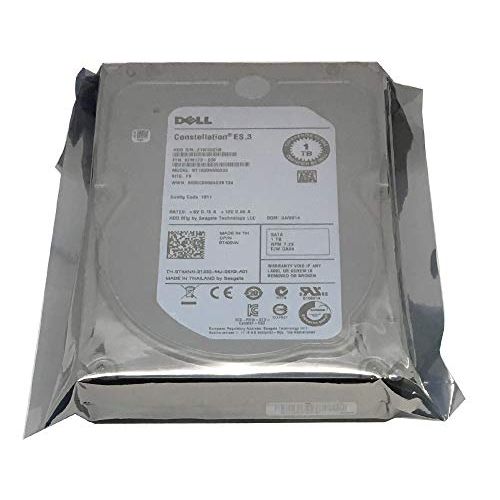 델 DELL/Seagate ST1000NM0033 1TB 7200RPM 128MB Cache SATA 6Gb/s 3.5-inch Internal Hard Drive OEM - w/1 Year Warranty