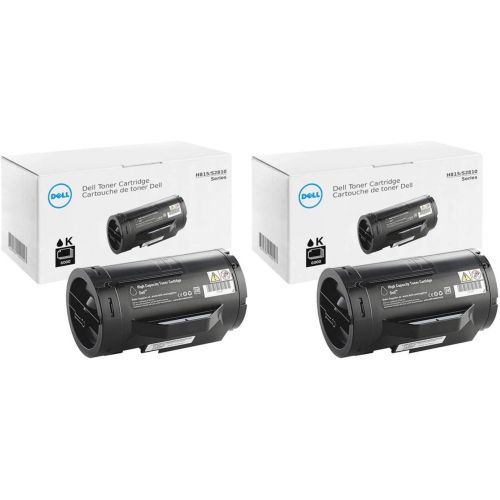 델 Dell 47GMH High Yield Toner Cartridge 2-Pack for H815DW, S2810DN, S2815DN Laser Printers 2 Pack